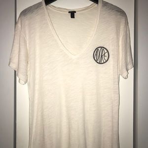 JCrew VNeck Adore Tee